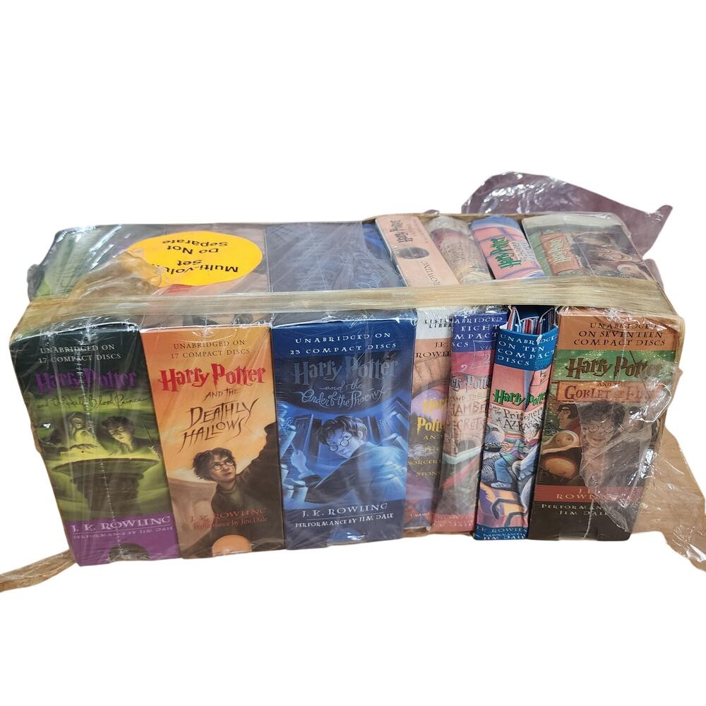 Harry Potter Audiobook CD Complete set 7 Books New (Please Read Description)